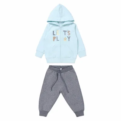 Conjunto Bebê Kookabu Moletom Estampa Let's Play Conjunto Bebê Kookabu Moletom Estampa Let's Play