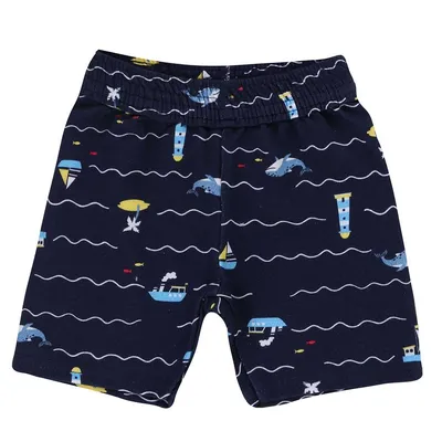 Bermuda Moletom Marisol Sem Falpa Com Estampa 1/3