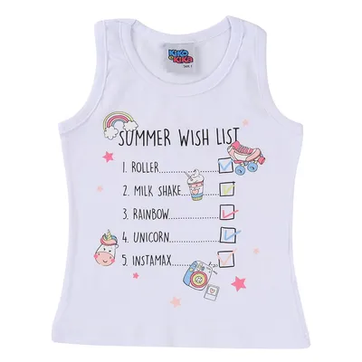 Conjunto Kiko e Kika Regata Com Estampa Summer