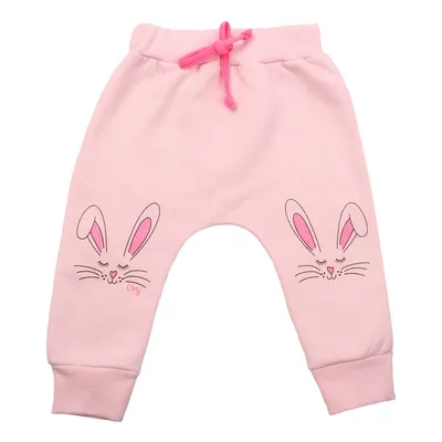 Calça Moletom Livy Com Detalhe Coelho Glitter