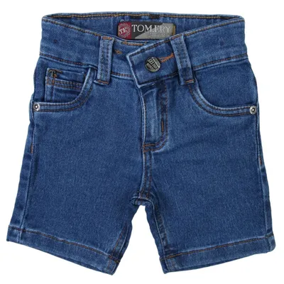 Bermuda Jeans Infantil Tom Ery Básica