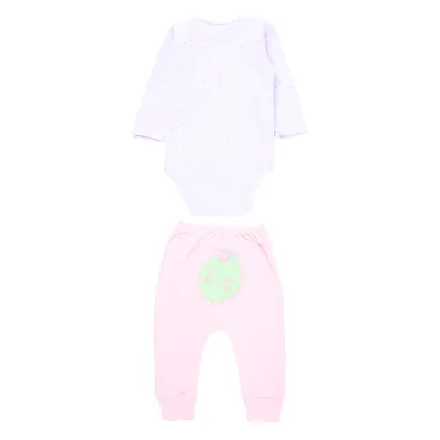 Conjunto Estilinho Bordado Manga Longa