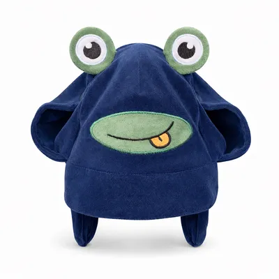 Touca Bebê Everly em Plush Bordado Bichinhos