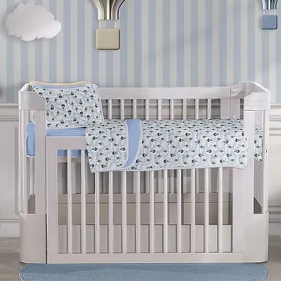 Jogo De Lençol Berço Sul Brasil Estampa Balão 2 Peças