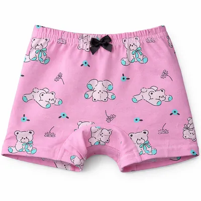 Calcinha Boxer Infantil Graça Menina Estampado