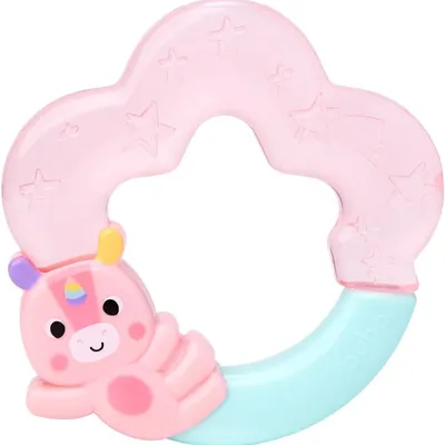 Mordedor Bebê Buba Com Água Unicórnio Zoo