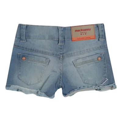 Short Jeans Mackvanny Lavagem Used Com Barra Desfiada Short Jeans Mackvanny Lavagem Used Com Barra Desfiada