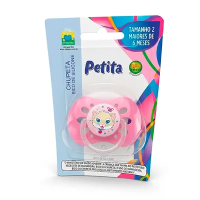 Chupeta Bebê Petita Ortodôntica Cherie