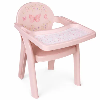 Cadeira Infantil Plasútil Com Bandeja Ursa