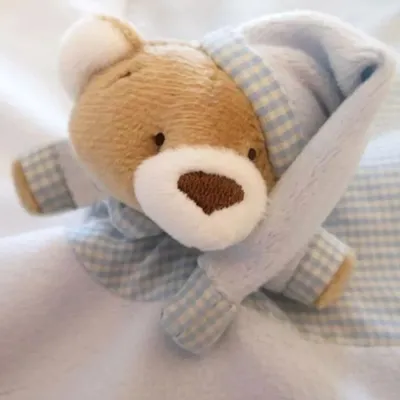 Naninha com Prendedor de Chupeta Ursinho Nino Zip