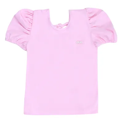 Conjunto Bebê Aconchego Blusa Com Strass e Short  Saia