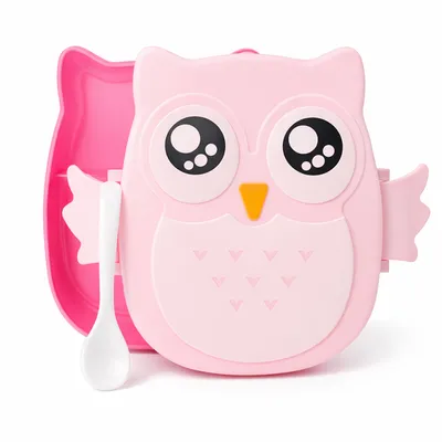 Kit New Baby Marmitinha e Colherzinha Dona Coruja