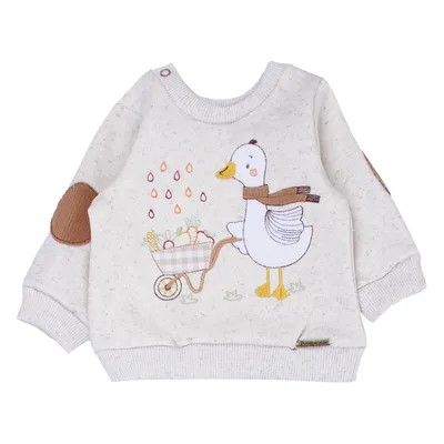 Conjunto Bebê Presente De Anjo Blusa Bordado Patinho E Calça Conjunto Bebê Presente De Anjo Blusa Bordado Patinho E Calça