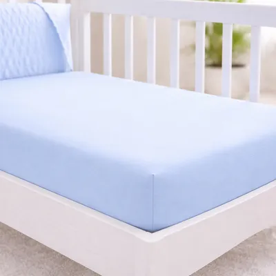 Lençol Com Elástico Para Berço Americano Menino Vivaldi Baby 15158