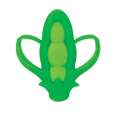 Mordedor Bebê Nuby Ki Delícia Ervilha Verde