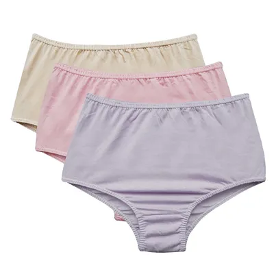 Calcinha Juvenil Kellynha Lisa Com 3 Peças