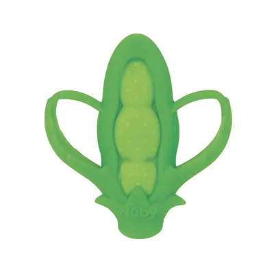 Mordedor Bebê Nuby Ki Delícia Ervilha Verde