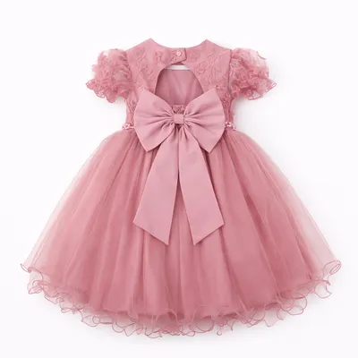 Vestido Infantil Menina Bonita Tule Bordado e Strass