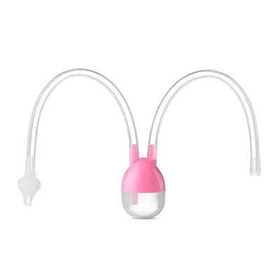 Aspirador Nasal Bebê Vila Toy De Sucção Rosa