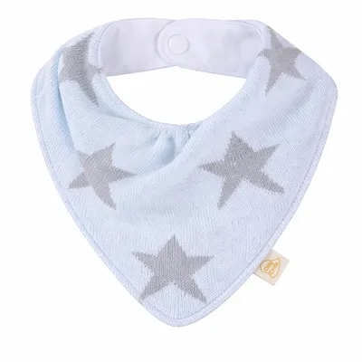 Babador Din Don Ponto Em Tricôt Com Estampa Sortida