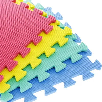 Tatame Infantil Em EVA Pais E Filhos  Colorido