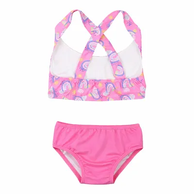 Biquíni Infantil Kookabu Estampa Arco-Íris Biquíni Infantil Kookabu Estampa Arco-Íris