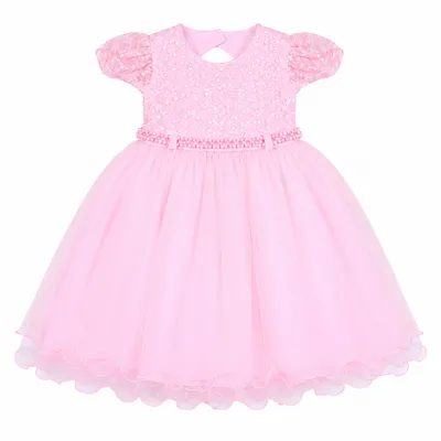 Vestido Infantil Menina Bonita Bordado Flor