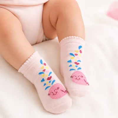 Meia Infantil Pimpolho Menina Cano Longo com 6 Pares