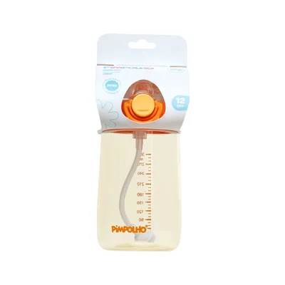 Garrafa Infantil Pimpolho Com Canudo 300ml Garrafa Infantil Pimpolho Com Canudo 300ml