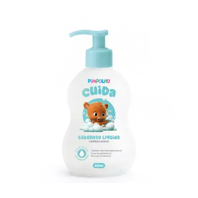 Sabonete Líquido Infantil Pimpolho Cuida 250ml