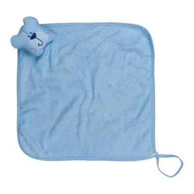 Naninha Bublim com Prendedor de Chupeta Bordado Urso Azul