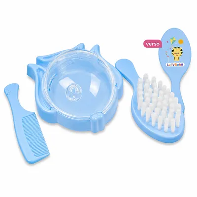 Kit Higiene Lully Bebê Peixe Blister 03 Peças