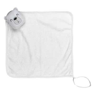 Naninha Bublim com Prendedor de Chupeta Bordado Urso Branco