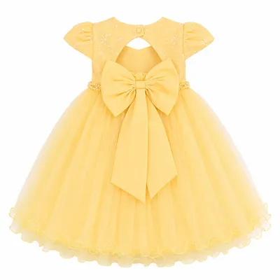 Vestido Infantil Menina Bonita Bordado Poá E Raminhos