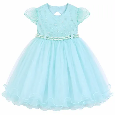 Vestido Infantil Menina Bonita Bordado Cinto Pérola