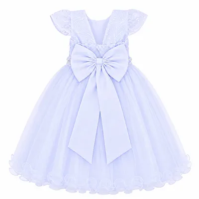 Vestido Infantil Menina Bonita Pala Bordado E Borboletas Vestido Infantil Menina Bonita Pala Bordado E Borboletas