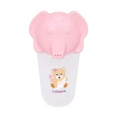 Copo Lully Bebê Tampa Formato Elefante 200ml