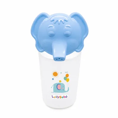 Copo Lully Bebê Tampa Formato Elefante 250ml