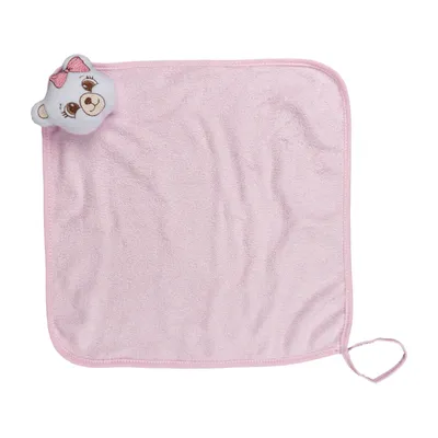 Naninha Bublim com Prendedor de Chupeta Bordado Ursa Rosa
