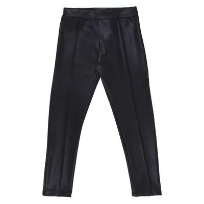 Calça Infantil Rose Feijão Cirrê Friso Frente