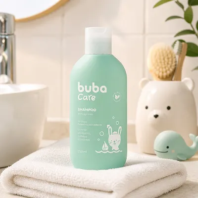 Shampoo Bebê Buba Care 250ml Sem Lágrimas