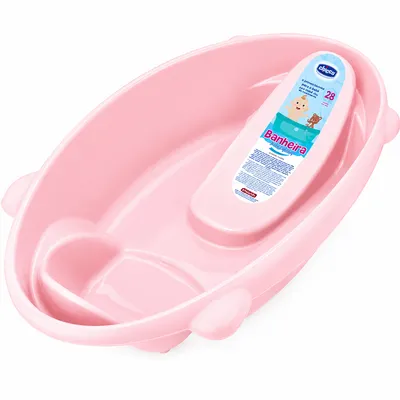 Banheira Prime Baby Ergonômica 02 Posições 0 a 5 Anos