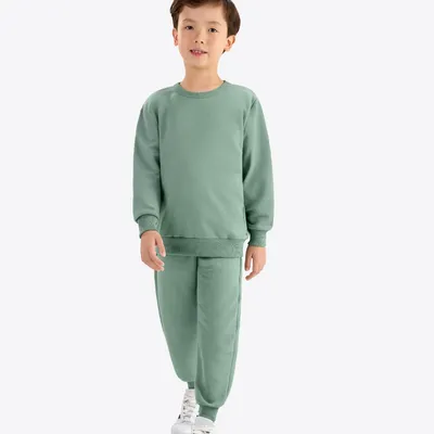 Conjunto Infantil Rovitex Blusão e Calça Lisa