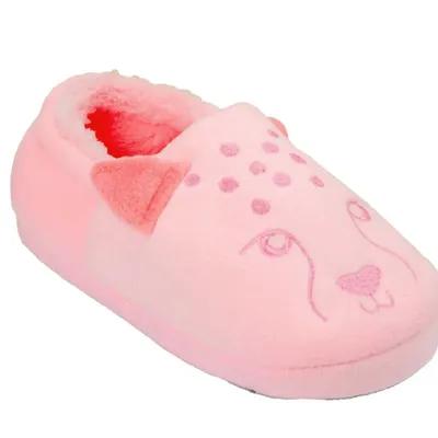 Pantufa Infantil Pimpolho Bordado Onça