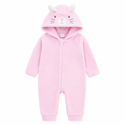 Pijama Macacão Infantil Sonho Meu Pelúcia Fleece Gatinha