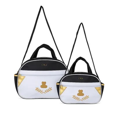 Bolsa Básica Oval + Frasqueira Urso 2956