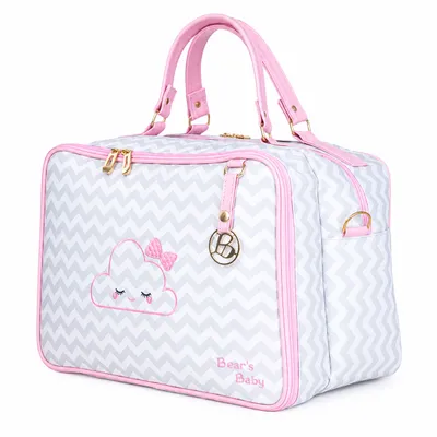 Bolsa Boni Chevron Baguete Grande 26x36