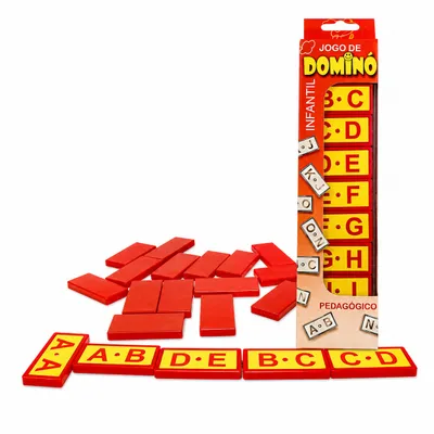 Brinquedo Educativo Infantil Lully Bebê Jogo Dominó