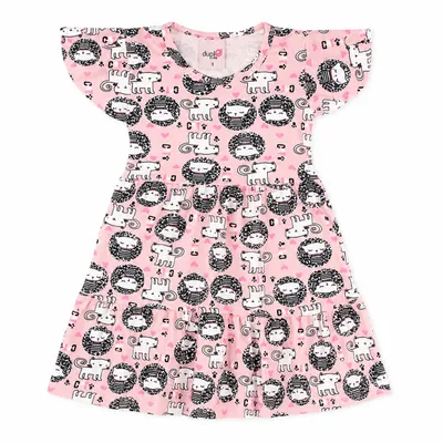 Vestido Infantil Duplo J Regata 3 Marias Estampado Vestido Infantil Duplo J Regata 3 Marias Estampado
