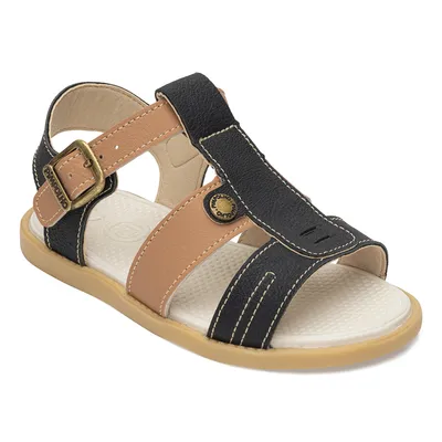 Sandália Infantil Pimpolho Menino Fivela Bicolor Sandália Infantil Pimpolho Menino Fivela Bicolor